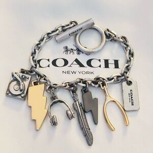 Coach Y2K Retro Charm Bracelet